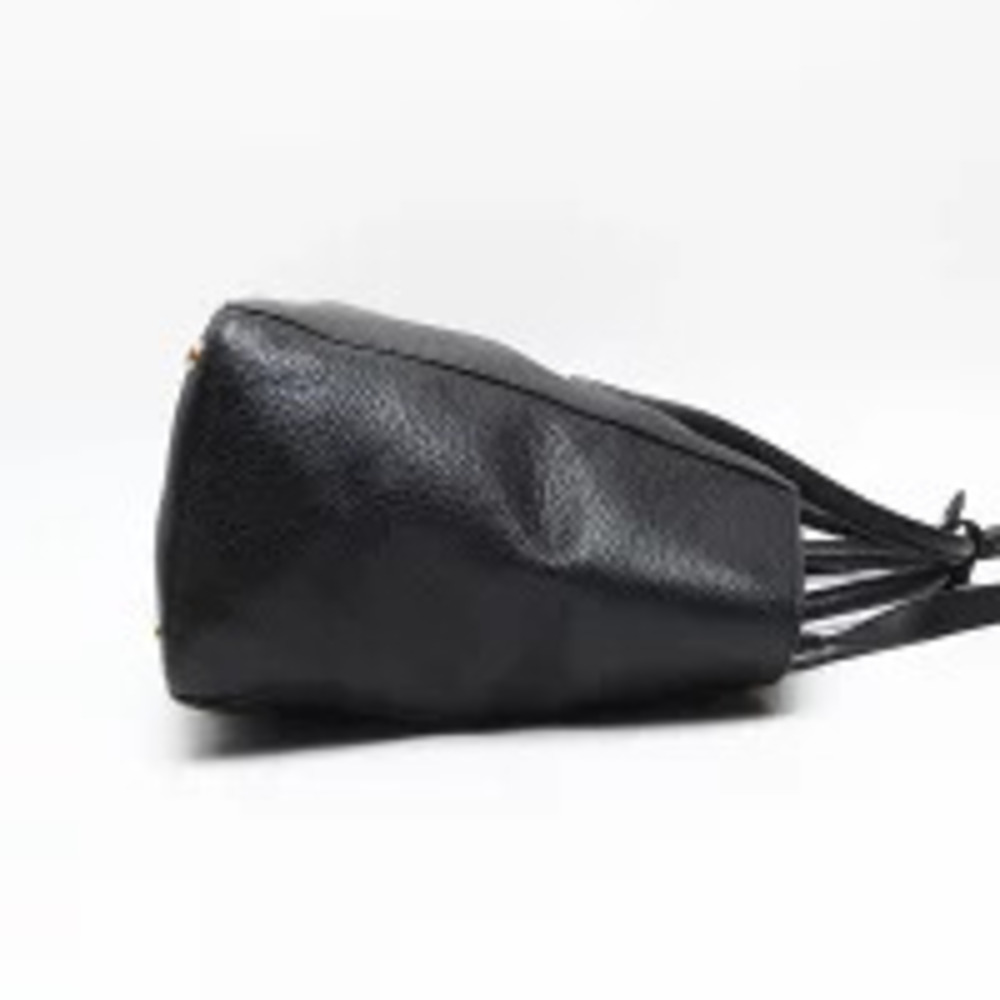 Prada Vitello Daino Shoulder Tote Bag Black - Picture 5 of 13